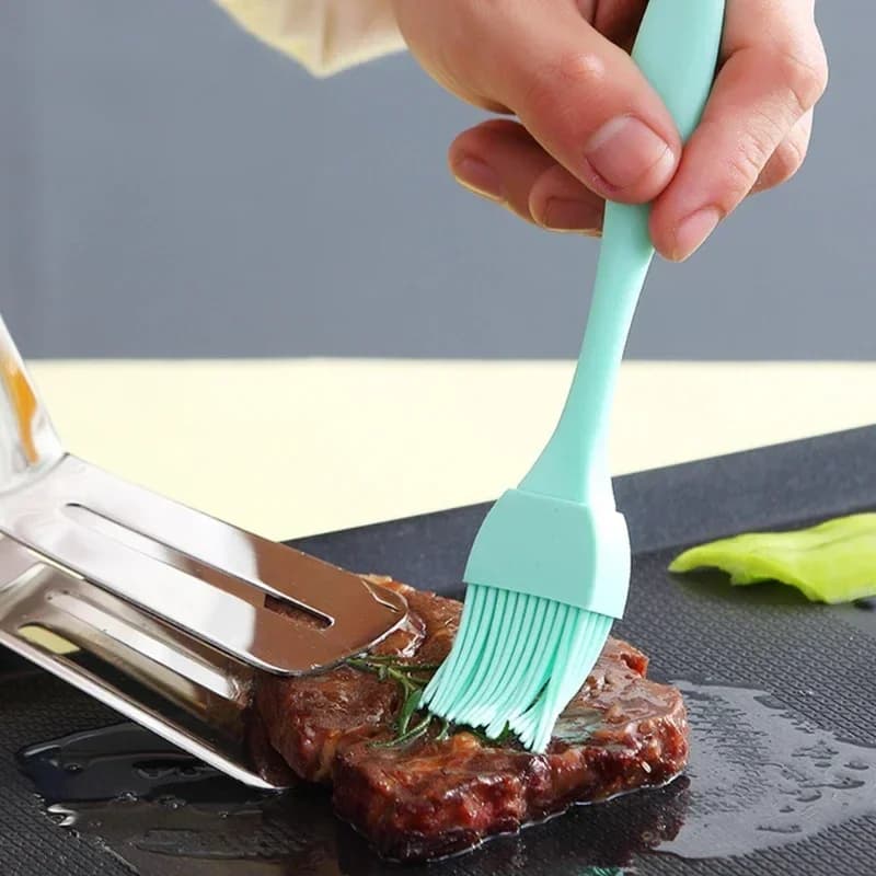 Silikonový štětec na olej potravinářské kvality BBQ grilovací štětec kuchyňský štětec na palačinky štětec na olej štětec na omáčku malé kuchyňské náčiní
